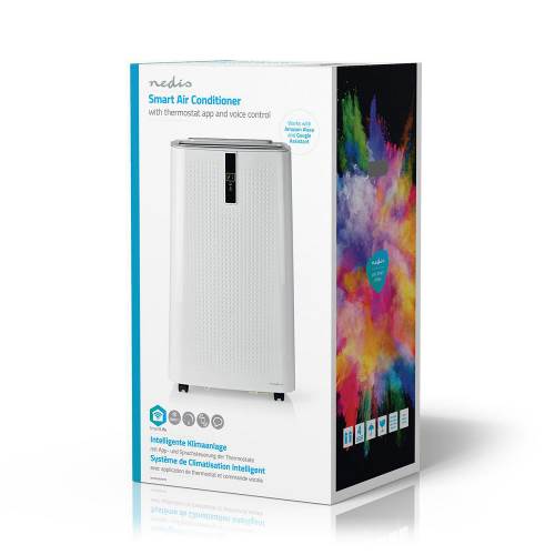 Nedis WIFIACMB1WT9 SmartLife Airconditioning | 9000 BTU | Tot 60 m3 | Wi-Fi | AndroidT & iOS | Energieklasse A