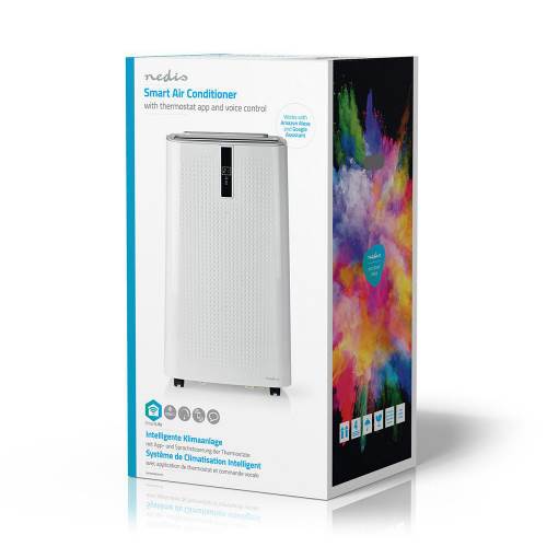 Nedis WIFIACMB1WT12 SmartLife Airconditioning | 12.000 BTU | Tot 75 m3 | Wi-Fi | AndroidT & iOS | Energieklasse A