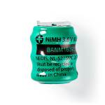 Nedis BANM160SC3 Nikkel-Metaalhydride-Accu | 3,6 V | 80 mAh | Soldeerlip