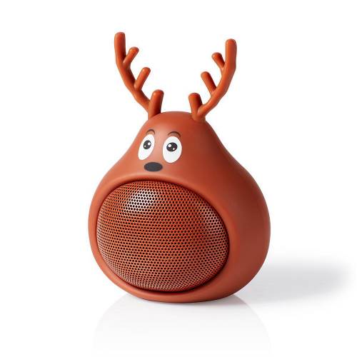 Nedis SPBT4110BN Animaticks Bluetooth Speaker | 3 Uur Speeltijd | Handsfree Bellen | Rudy Reindeer