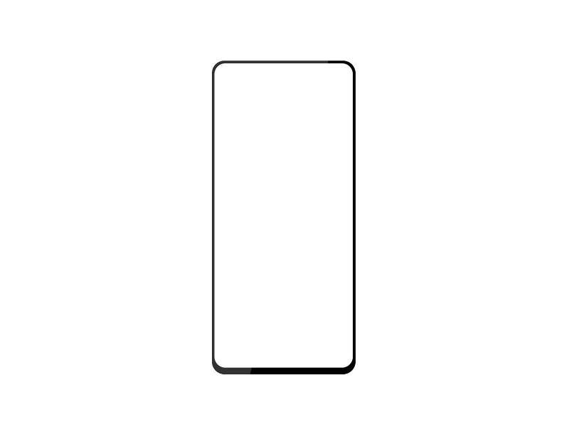Nedis SFGP10014TP Screenprotector van Glas voor Samsung Galaxy A71 | Volledige dekking | 3D gebogen | Transparant / Z...