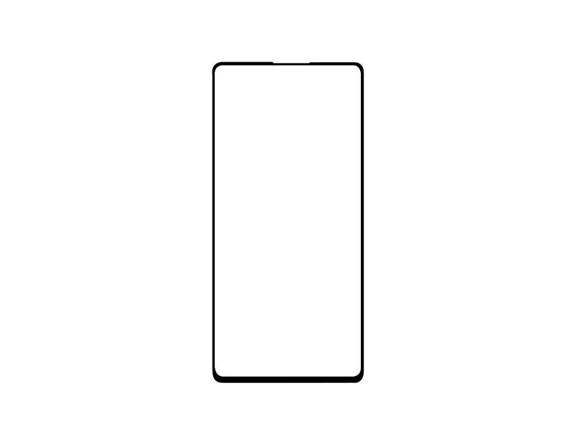 Nedis SFGP10018TP Screenprotector van Gehard Glas voor Samsung Note 10 Lite / A81 | Volledige dekking | 3D gebogen | ...
