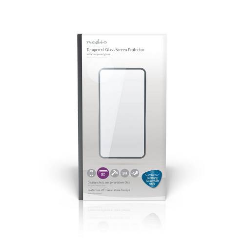 Nedis SFGP10017TP Screenprotector van Glas voor Samsung Galaxy S20 Ultra | Volledige dekking | 3D gebogen | Transpara...