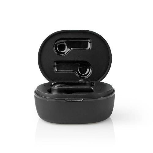 Nedis HPBT5053BK Volledig draadloze Bluetooth® Oordopjes | 3.5 Uur Afspeeltijd | Charging Case | Zwart