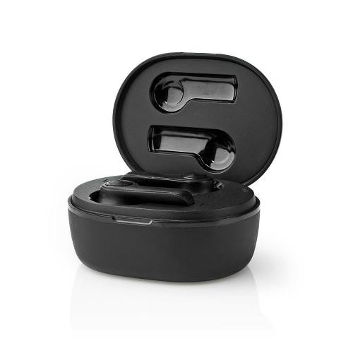 Nedis HPBT5053BK Volledig draadloze Bluetooth® Oordopjes | 3.5 Uur Afspeeltijd | Charging Case | Zwart