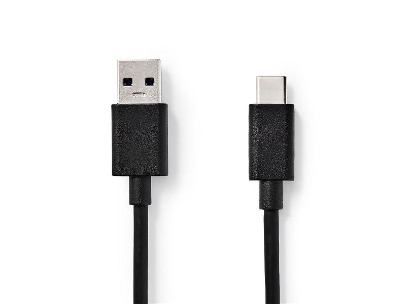 Nedis CCGT61600BK10 Sync & Charge-Kabel | A Male | USB-CT Male | 1,0 m | Zwart
