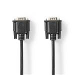 Nedis CCGT59000BK20 VGA-Kabel | VGA Male | VGA Male | 2,0 m | Zwart