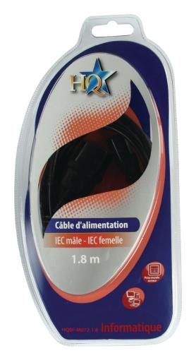 HQ HQBF-M072-1.8 CABLE EXTENSION POWER 1.8M F