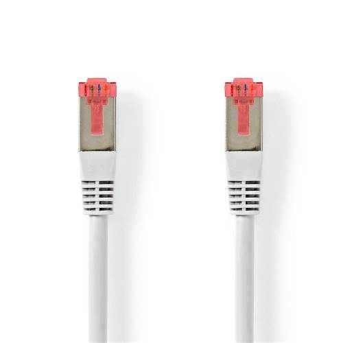 Nedis CCGT85221WT05 Network Cable CAT6 S/FTP | RJ45 Male | RJ45 Male | 0,5 m | White
