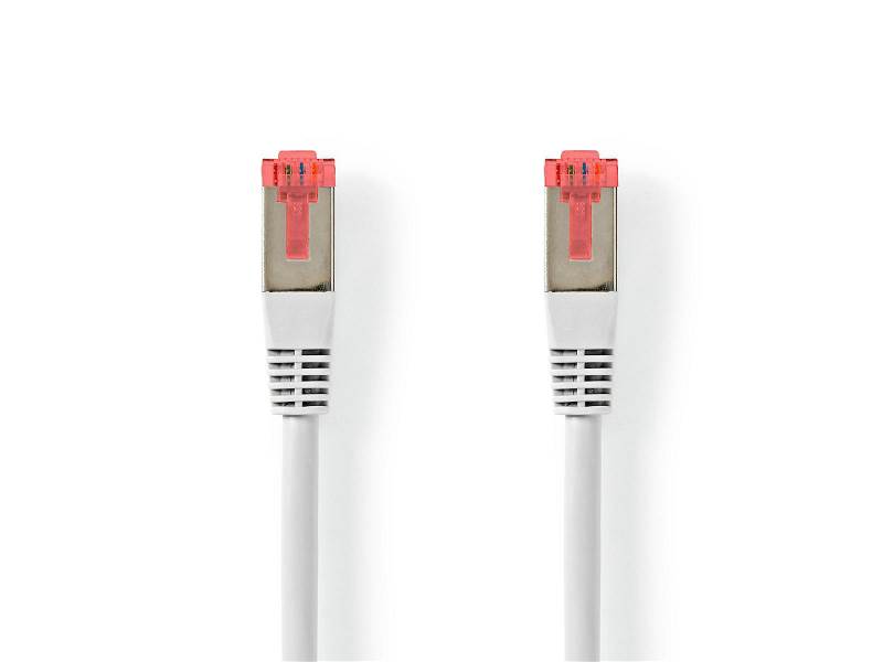 Nedis CCGT85221WT05 Network Cable CAT6 S/FTP | RJ45 Male | RJ45 Male | 0,5 m | White