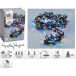 S.I.A AX8510400 MICRO CLUSTER CHRISTMAS LIGHTS | 400 LED | 8 METER | MULTI COLOUR