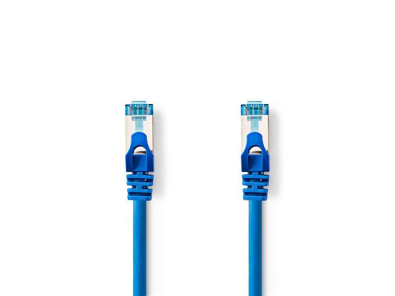 Nedis CCGP85330BU10 CAT6a SF/UTP-Netwerkkabel | RJ45 Male - RJ45 Male | 1,0 m | Blauw