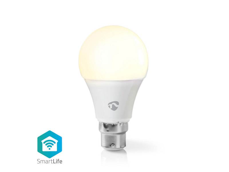 Nedis WIFILW12WTB22 Slimme Wi-Fi-ledlamp | Warmwit | B22