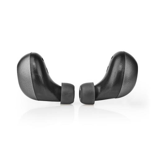 Nedis HPBT5056GY Volledig Draadloze Bluetooth®-oordopjes | 3 uur Afspeeltijd | Spraakbediening | Aanraakbediening | C...