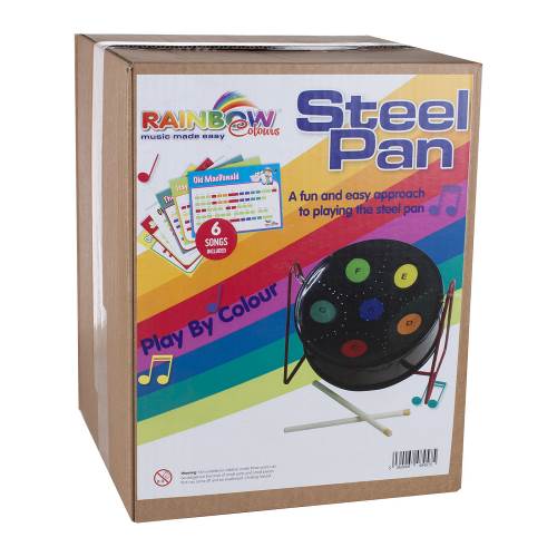 Rainbow colours Steel pan Rainbow colours steel pan (4)