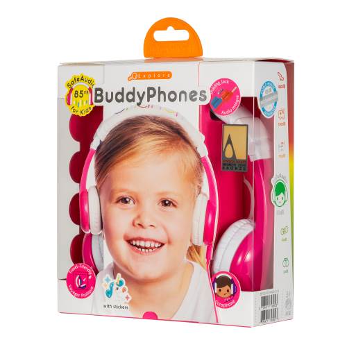 Buddyphones Explore foldable pink Buddyphones explore foldable pink (4)