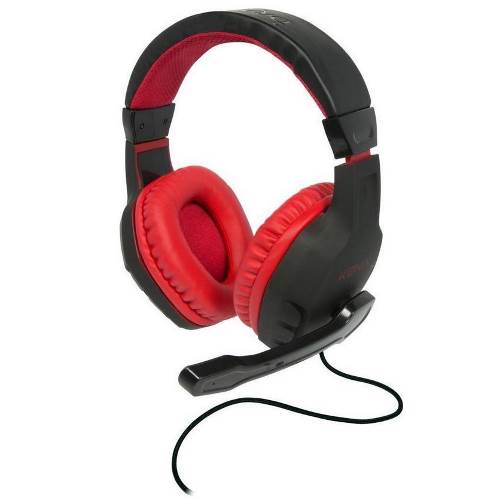 Konix Drakkar headset hoofdband zwart, rood Konix drakkar headset hoofdband zwart, rood  (1)