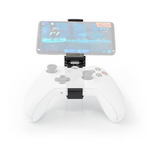 Nedis SGPDX100BK Telefoonhouder voor gaming | voor Xbox One controller | Universeel | Verstelbaar | Zwart