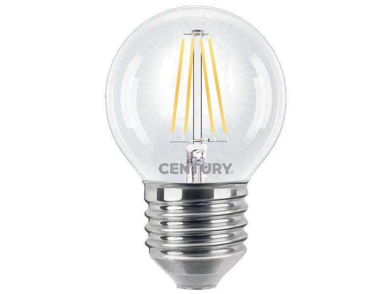 Century INH1G-062727 LED Vintage Filament Lamp Globe E27 6 W 806 lm 2700 K
