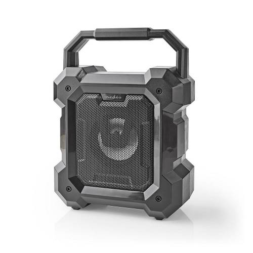 Nedis SPBT1003BK Bluetooth® speaker | 5.1 W | 13 uur speeltijd | LED-lamp | zwart