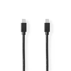 Nedis CCGP37504BK20 Mini-DisplayPort - Mini-DisplayPort-Kabel | Mini-DisplayPort Male - Mini-DisplayPort Male | 2,0 m...