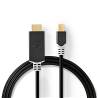 Nedis CCBW37604AT20 Mini-DisplayPort - HDMI™-Kabel | Mini-DisplayPort Male - HDMI™ Male | 2,0 m | Antraciet