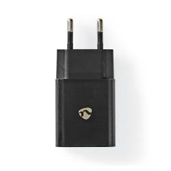 Nedis WCHAM213ABK Wandlader | 2,1 A | losse kabel | Micro-USB | zwart