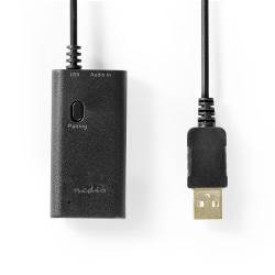 Nedis BTTR050BK Draadloze Audiozender | Bluetooth® | Zwart