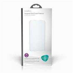 Nedis SGP20013TP Glazen schermbeschermer voor Apple iPhone SE (2020) | 2,5D afgeronde rand | Transparant