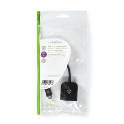 Nedis CCGP64852BK02 Nedis USB-C™-adapterkabel | Type-C™ Male - VGA Female | 0,2 m | Zwart