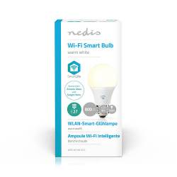 Nedis WIFILW12WTE27 Wi-Fi smart LED-lamp | Warm White | E27