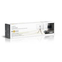 Nedis TVSM705SABK TV-vloerstandaard | 55 - 65 inch | maximaal 30 kg | geschikt voor Samsung® Q-LED | Zwart / Beuk
