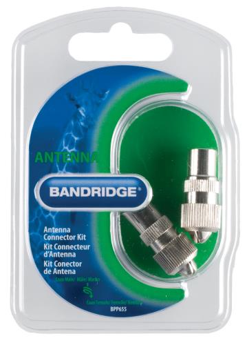 Bandridge BPP655 Antenneconnectorset