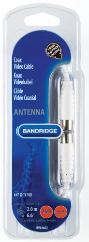 Bandridge BVL8602 Digitale Coax Kabel 2.0 m