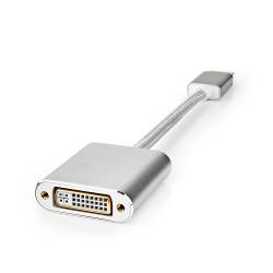 Nedis CCTB37250AL02 DisplayPort-Kabel | DisplayPort Male | DVI-D 24+1-Pins Female | 1080p | Verguld | 0.20 m | Rond |...