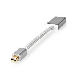 Nedis CCTB37450AL02 Mini DisplayPort-Kabel | DisplayPort 1.2 | Mini-DisplayPort Male | DisplayPort Male | 21.6 Gbps |...