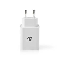 Nedis WCPD30W102WT Thuislader | 1,5 A / 2 A / 2,5 A / 3,0 A | Outputs: 1 | Poorttype: 1x USB-C™ | 15.0 / 27.0 / 30.0 ...