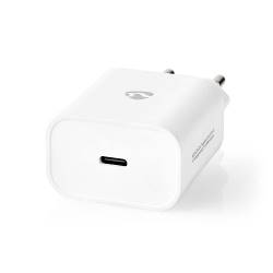 Nedis WCPD20W102WT Thuislader | 1,67 A / 2,22 A / 3,0 A | Outputs: 1 | Poorttype: 1x USB-C™ | 15 / 20 / 20 W | Automa...