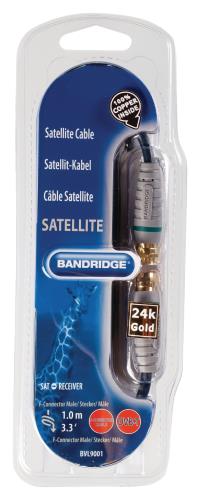 Bandridge BVL9001 Satelliet Kabel 1.0 m