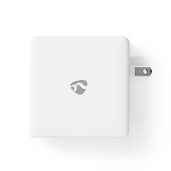 Nedis WCPD65W105WT Thuislader | 3,0 A / 3,25 A | Outputs: 1 | Poorttype: 1x USB-C™ | USB Type-C™ (Los) Kabel | 3.00 m...