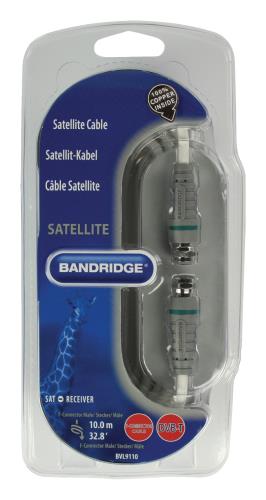 Bandridge BVL9110 Satteliet Kabel 10.0 m