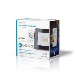 Nedis WIFILOFC20FBK Wi-Fi Smart Schijnwerper | 20 W | 1600 lm