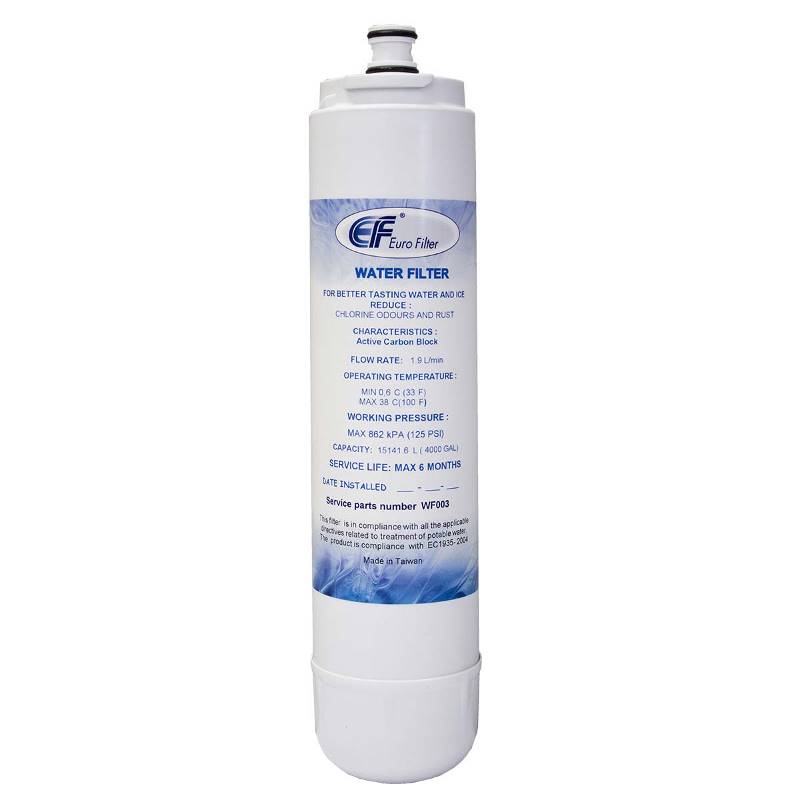 Euro Filter WF003 Water filter cartridge for refrigerator