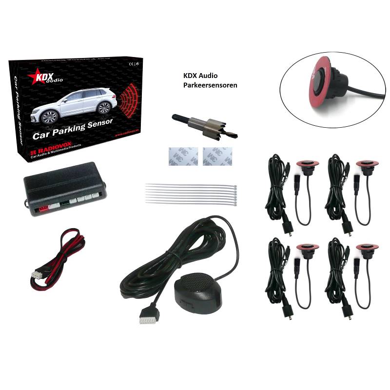 Kdx audio Parkeersensoren met geluid Kdx audio parkeersensoren met geluid (1)