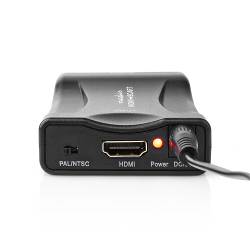 Nedis VCON3461BK HDMI™-Converter | HDMI™ Input | Scart Female | 1-weg | 1080p | 1.2 Gbps | ABS | Zwart
