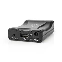 Nedis VCON3463BK HDMI™-Converter | Scart Female | HDMI™ Input | 1-weg | 1080p | 1.2 Gbps | ABS | Zwart