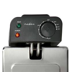 Nedis KADF601FSR Oil Fryers | Capaciteit: 2x3 l | 3600 W | 90 °C | 190 °C