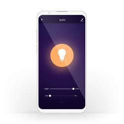 Nedis WIFILRW10E14 SmartLife LED Bulb | Wi-Fi | E14 | 470 lm | 4.9 W | Warm to Cool White | Energieklasse: F | Androi...
