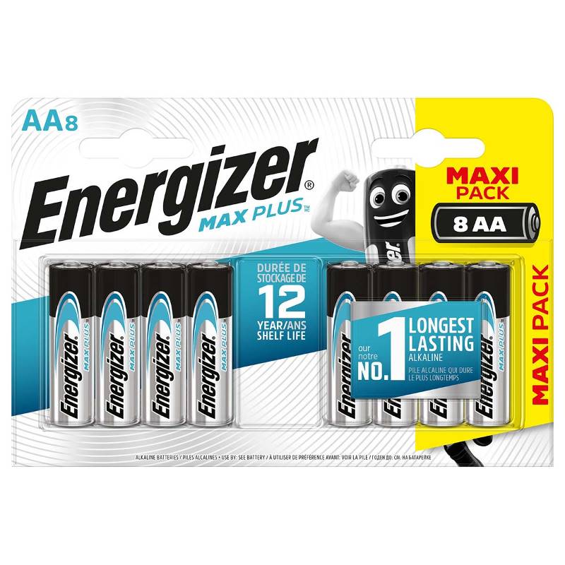 Energizer 53542330305 Energizer Alkaline Batterij AA 1.5 V Max 6+2-Blister