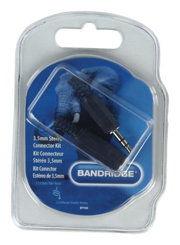 Bandridge BPP400 3,5mm Stereo-connectorset